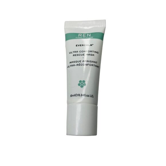5/$25💜 Ren Clean Skincare Evercalm Ultra Comforting Rescue Mask 0.34 oz. - Picture 5 of 7